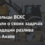 Добровольцы ВСКС рассказали о своих задачах по ликвидации разлива мазута в Анапе