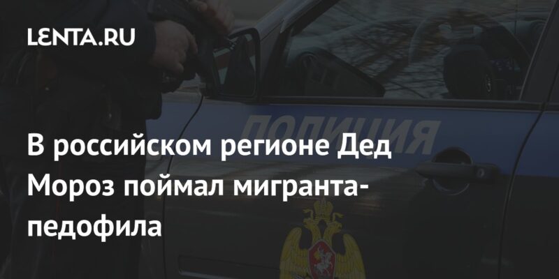 В российском регионе Дед Мороз поймал мигранта-педофила