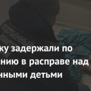 Россиянку задержали по подозрению в расправе над собственными детьми