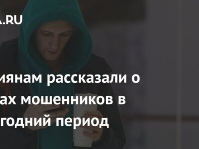 Россиянам рассказали о схемах мошенников в новогодний период