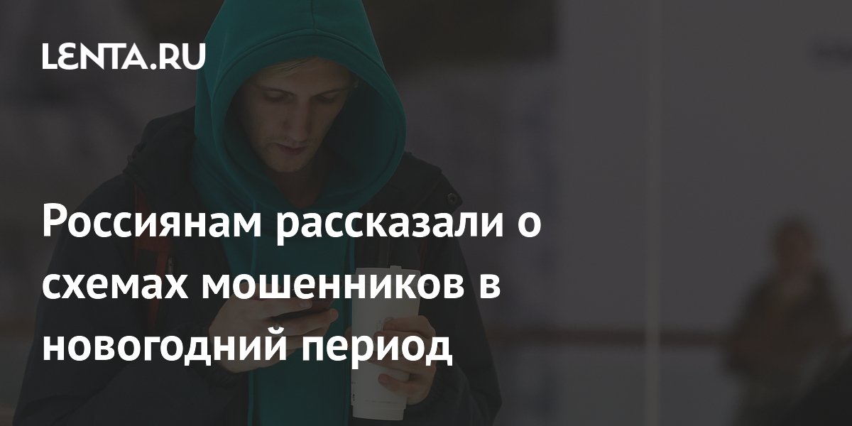 Россиянам рассказали о схемах мошенников в новогодний период