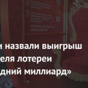 В России назвали выигрыш победителя лотереи «Новогодний миллиард»