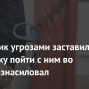 Уголовник угрозами заставил россиянку пойти с ним во двор и изнасиловал