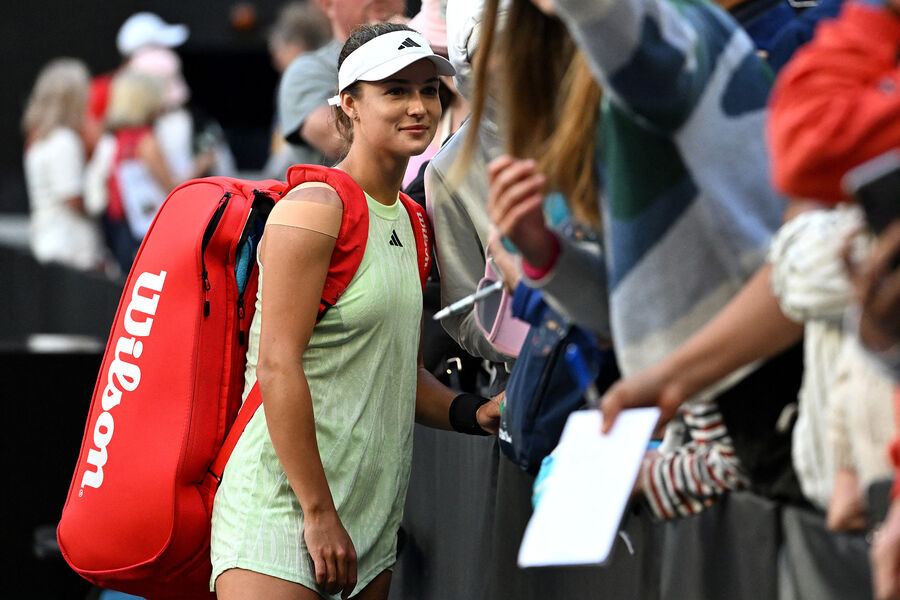 Стала известна причина снятия российской теннисистки с Australian Open